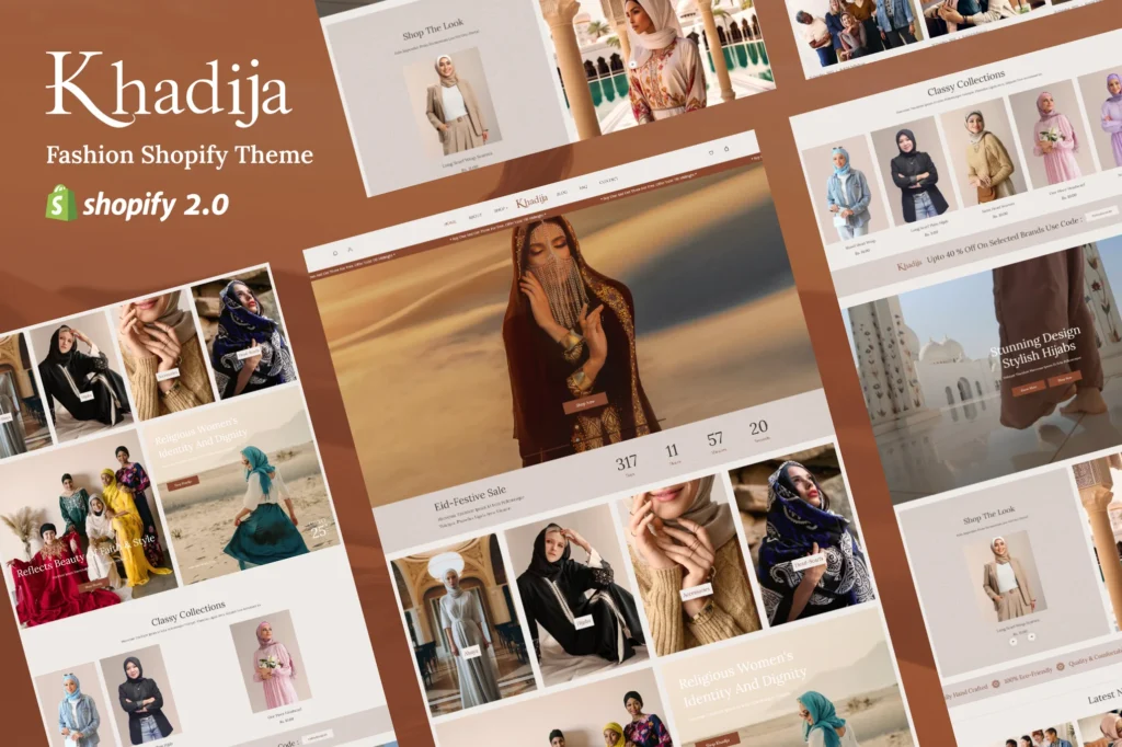 Khadija Clothing Shopify Theme