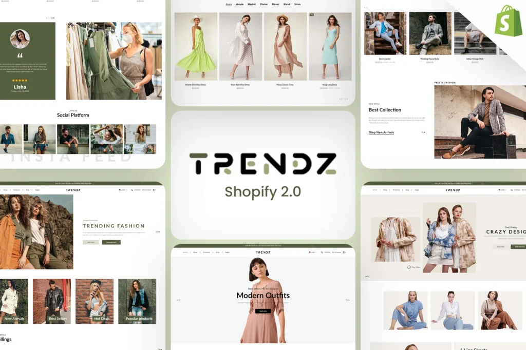 Trendz Clothing Shopify Theme