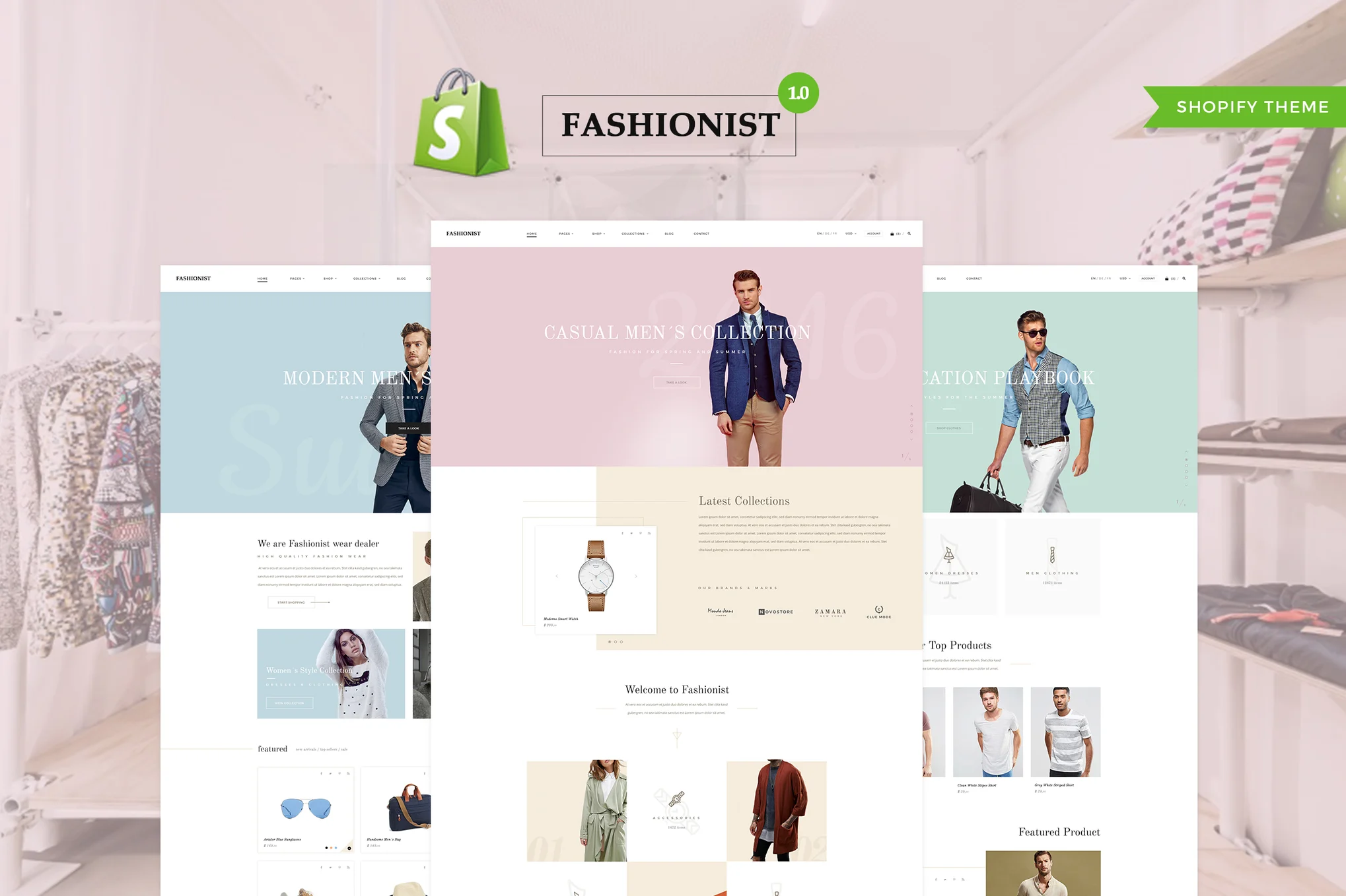 Fashionist Clothing Shopify Theme