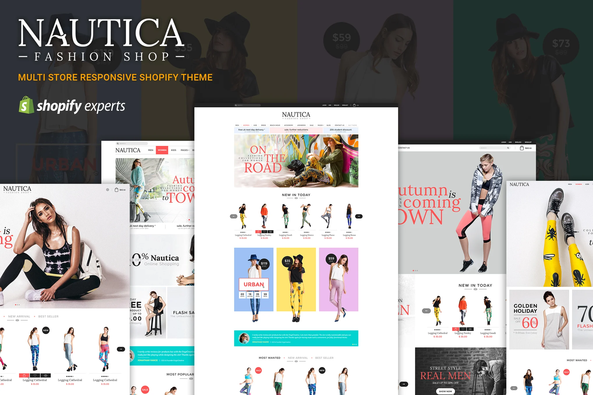 Nautica Multi Store Shopify Theme