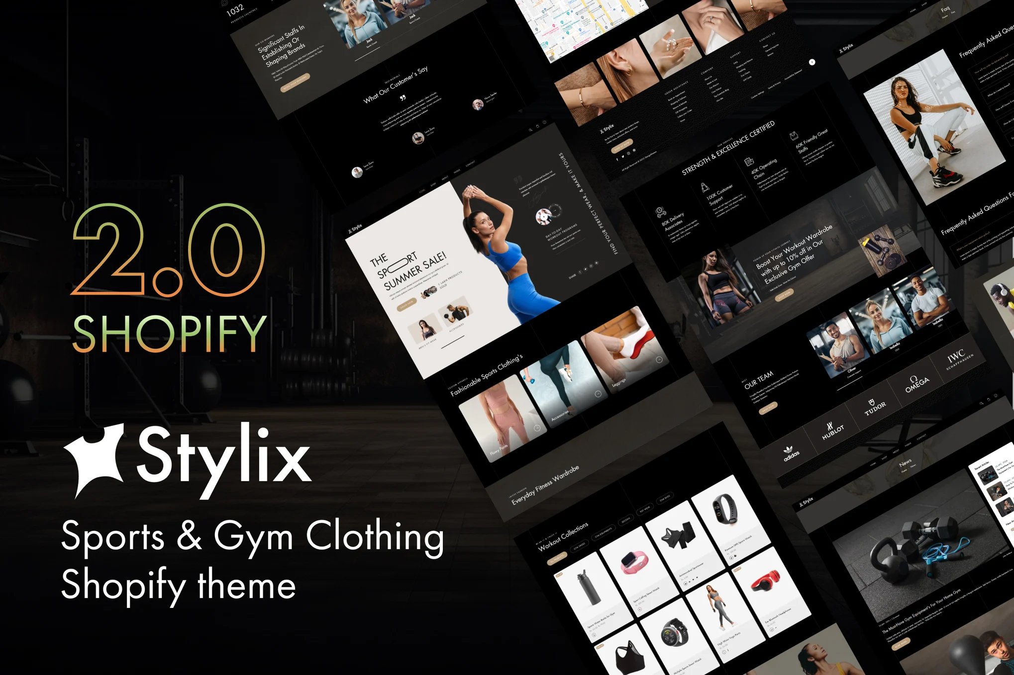 Stylix Gym Clothing Shopify Theme