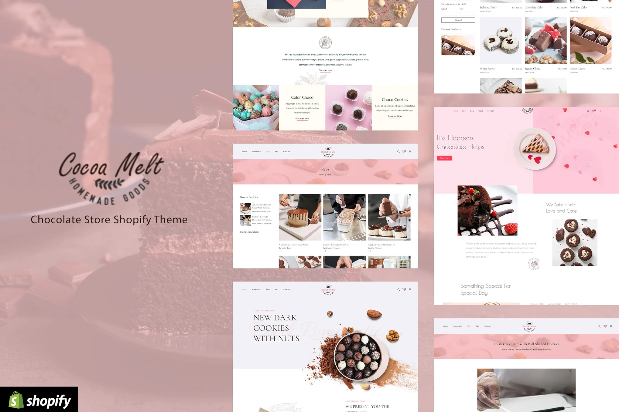 Chokee Sweets Shopify Theme