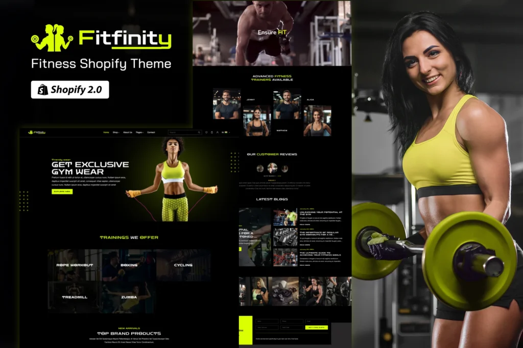 Fitfinity Fitwear Shopify Theme