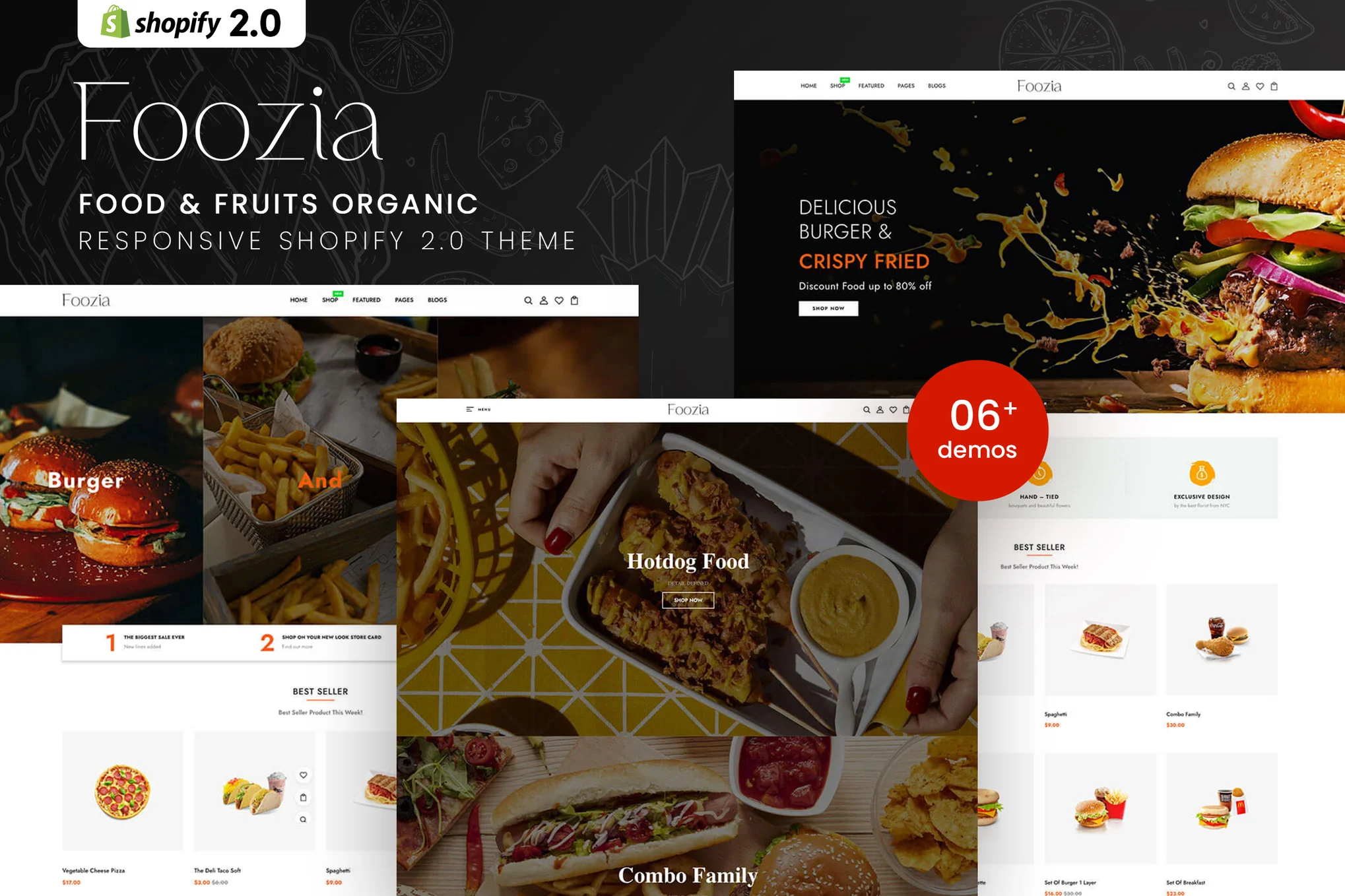Foozia Fast Food Shopify Theme