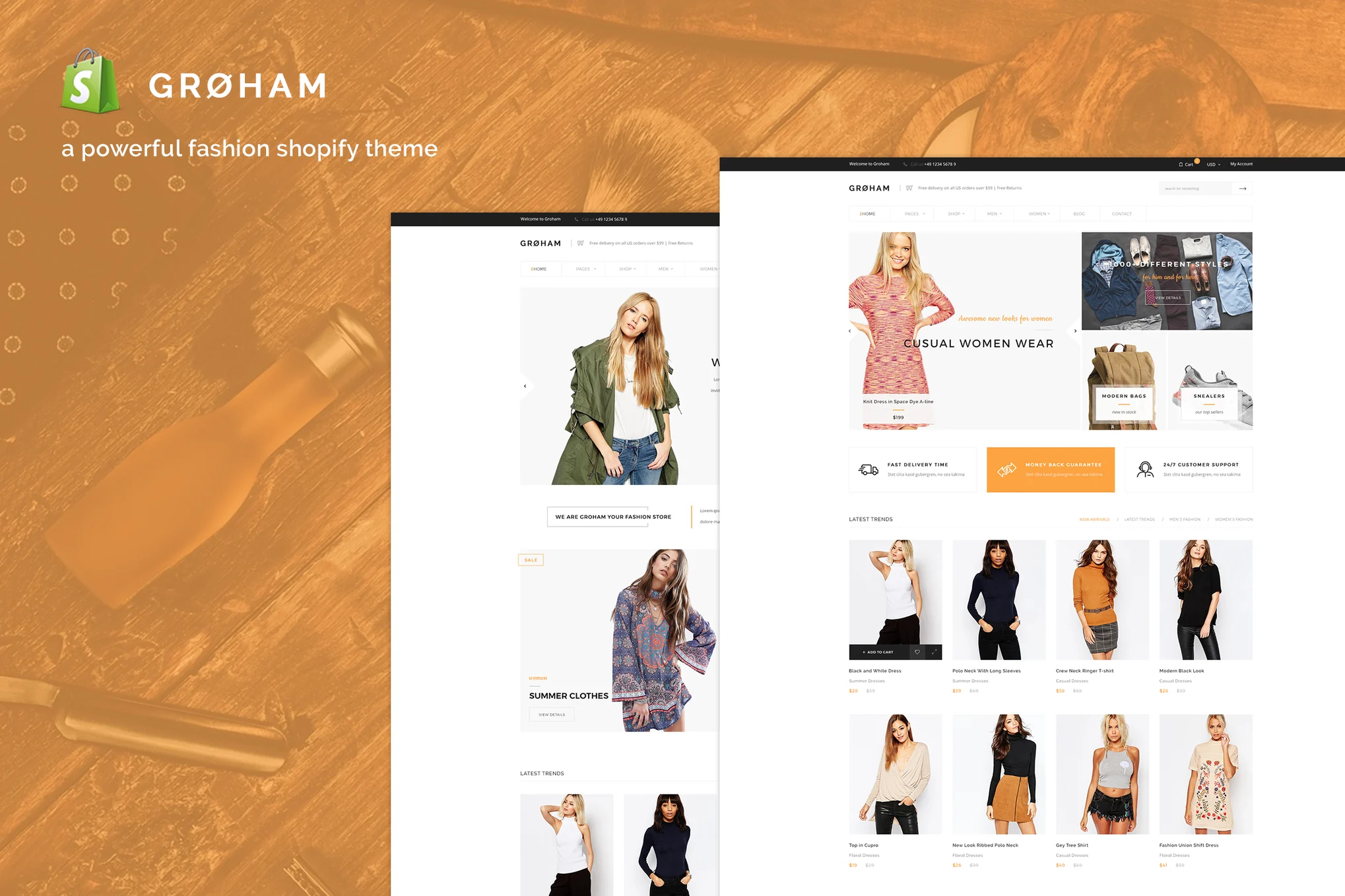 Groham Fashion Shopify Theme