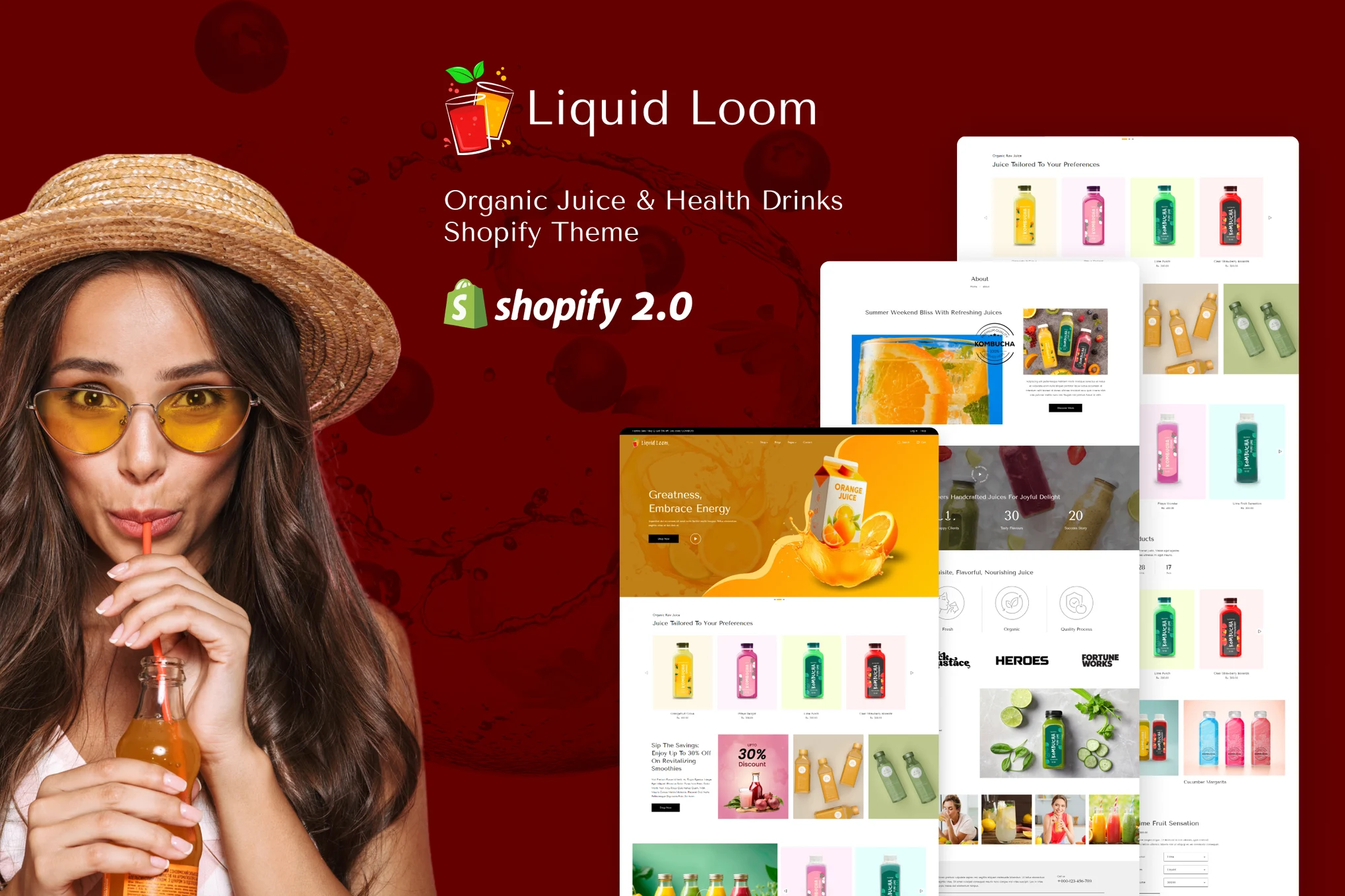 Liquid Loom Juice Shopify Theme