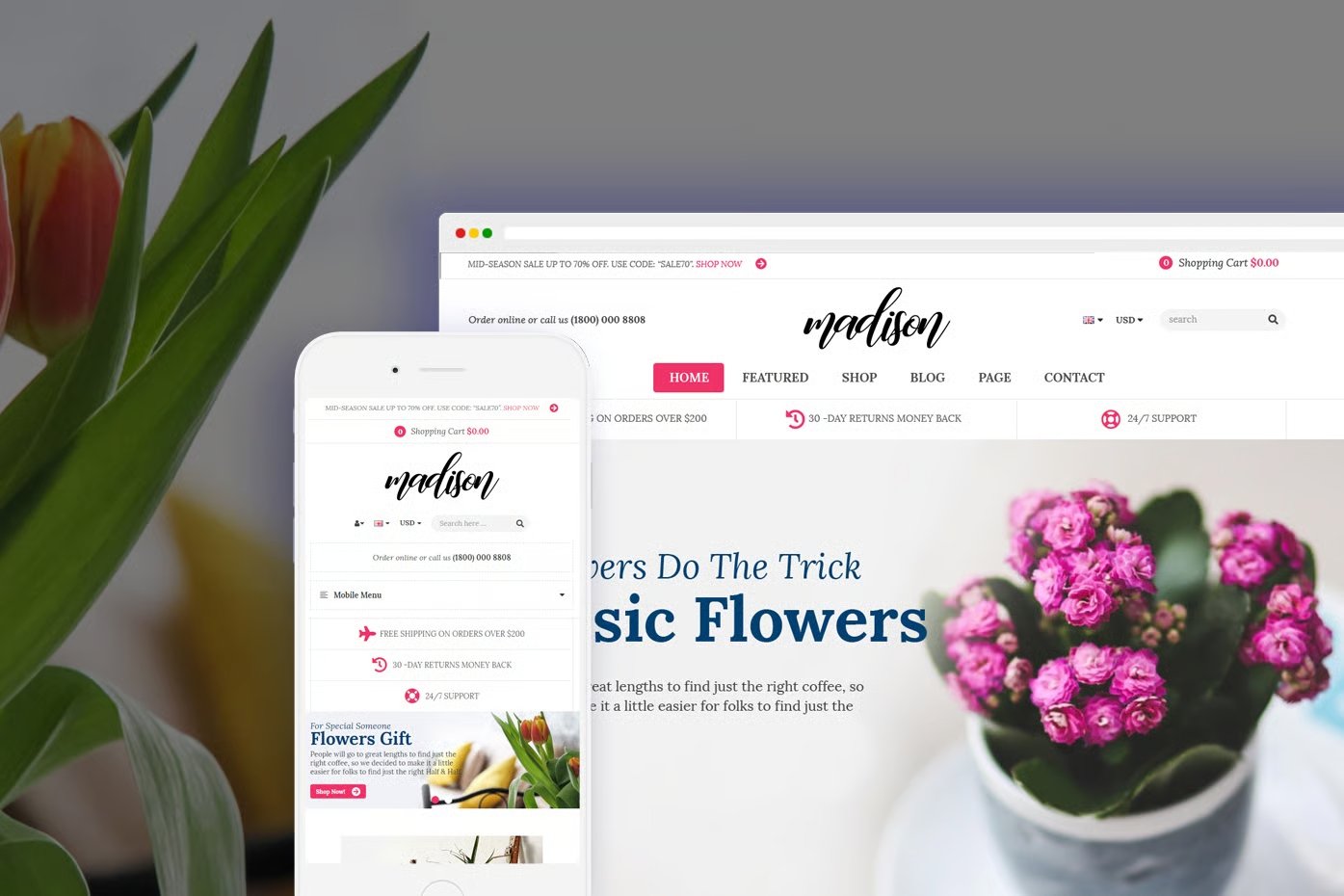 Madison Plant Shopify Theme