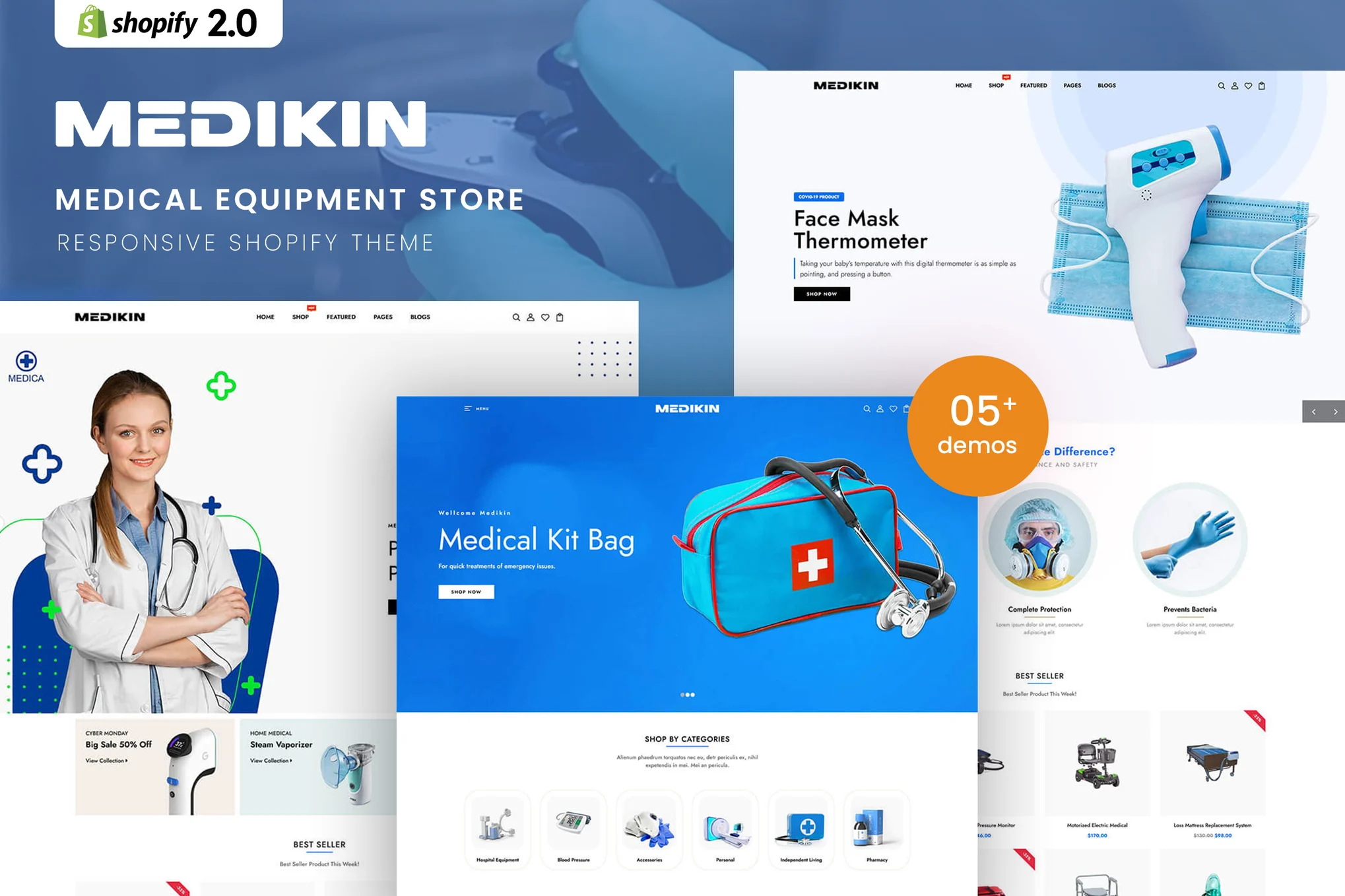 Medikin Medical Shopify Theme