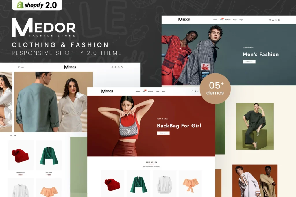 Medor Clothing Shopify Theme