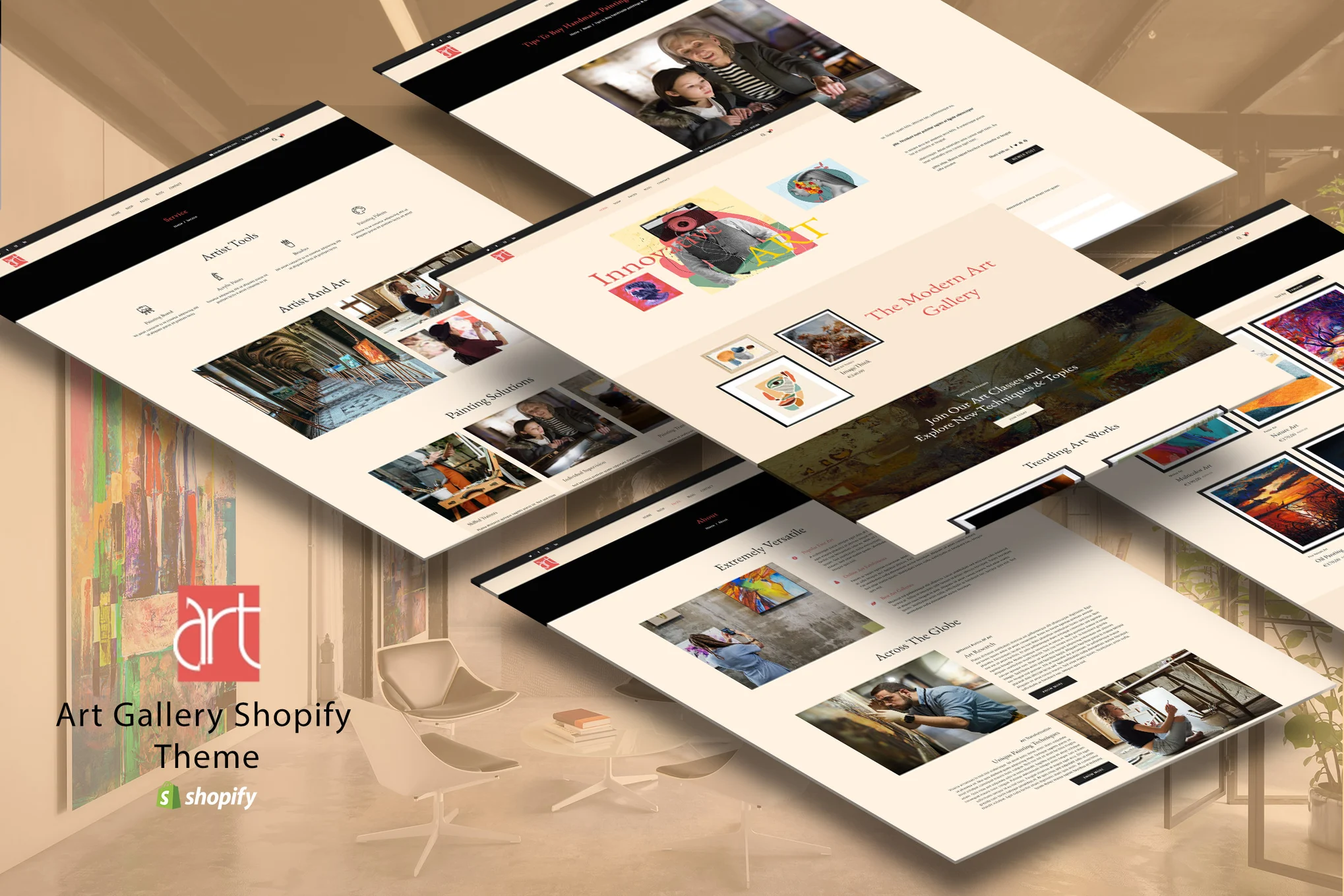 Multi Art Shopify Theme
