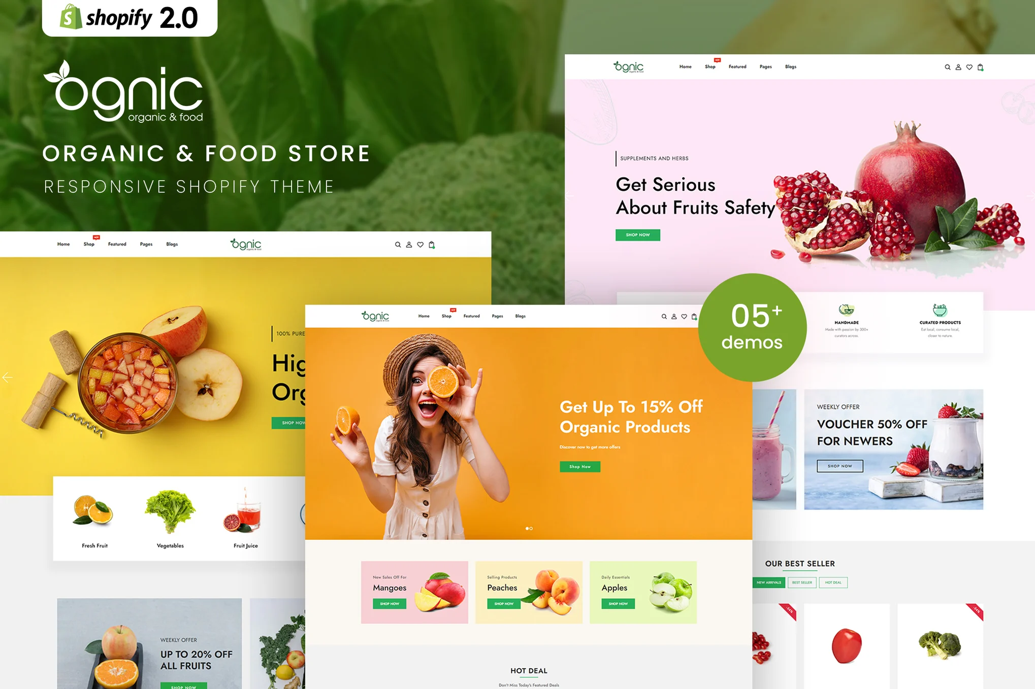 Ognic Food Store Shopify Theme