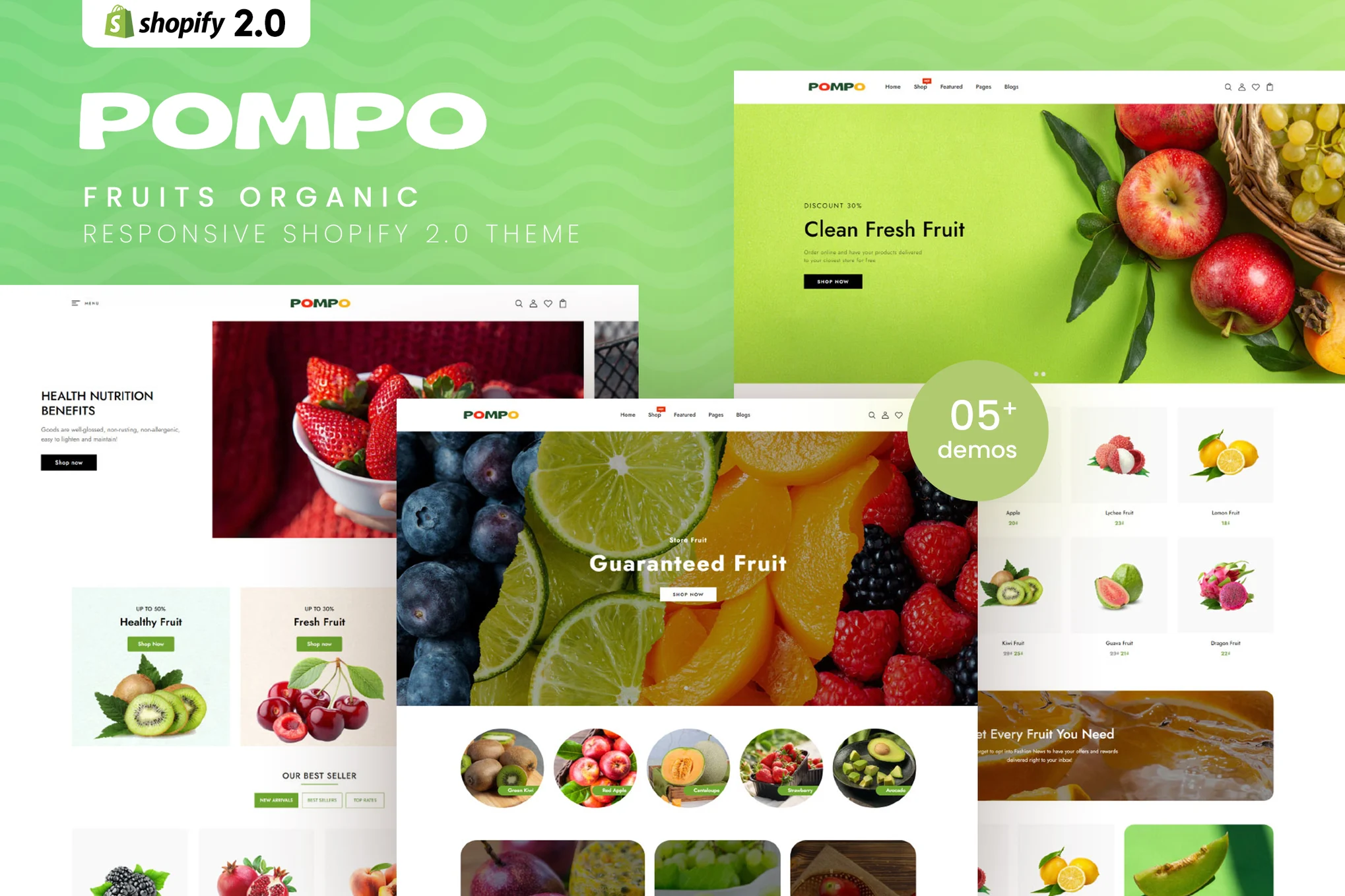Pompo Fruits Shopify Theme