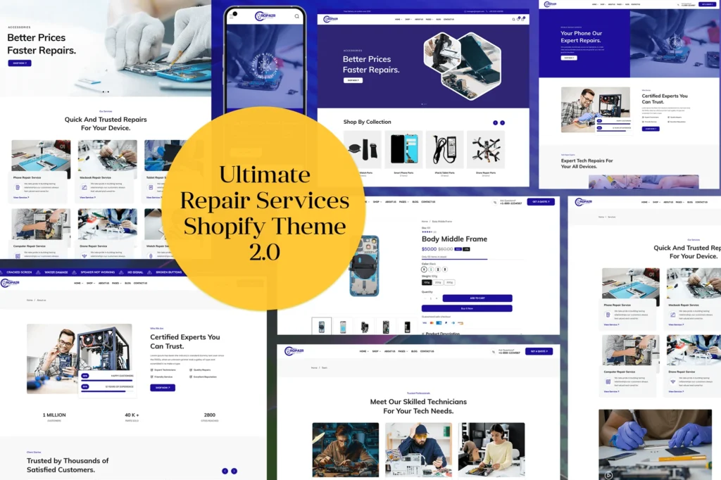 Ropair Electronics Repair Theme