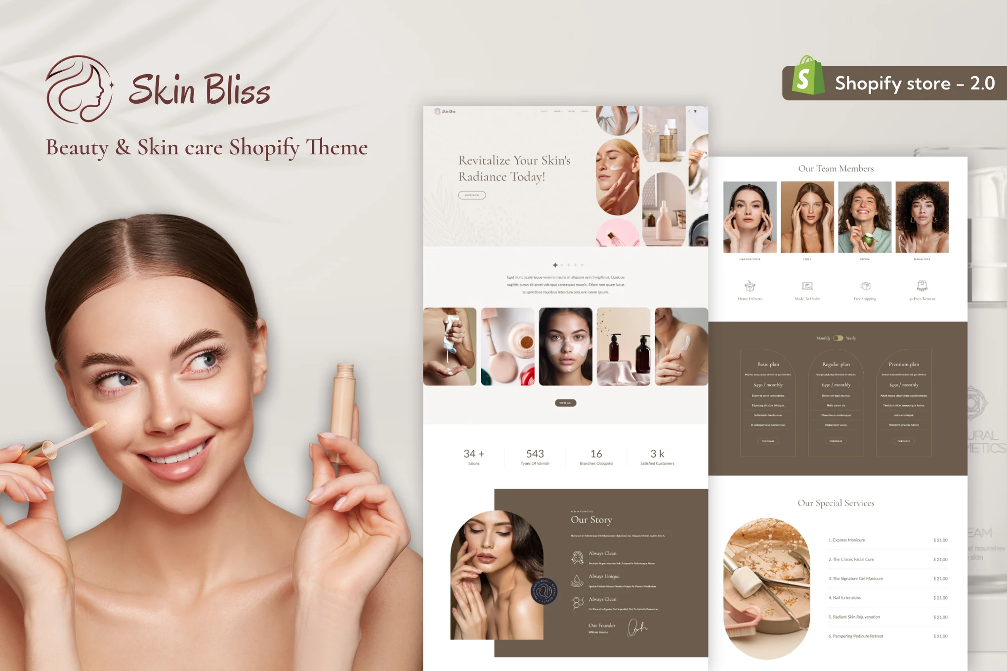 Skinbliss Cosmetic Shopify Theme