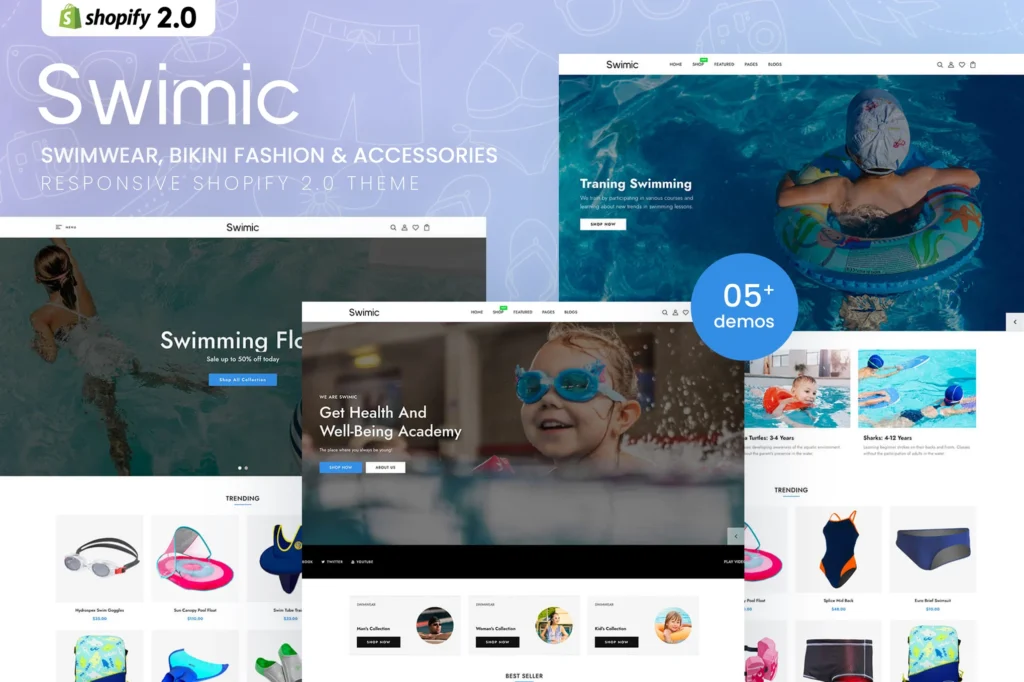 Swimic Swimwear Shopify Theme