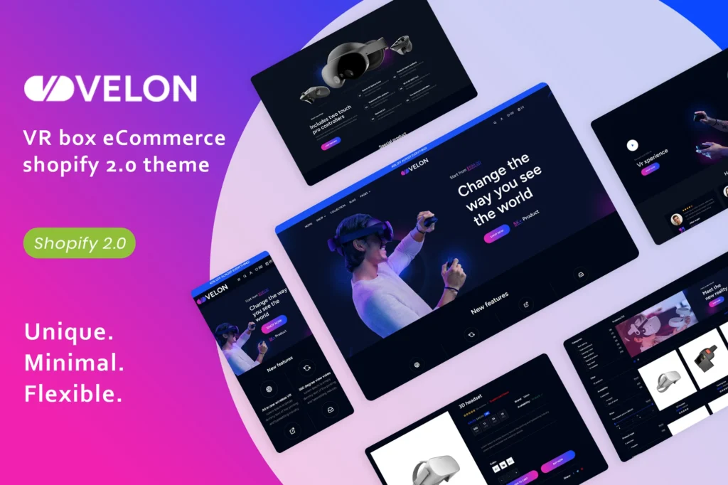 Velon VR Box Shopify Theme