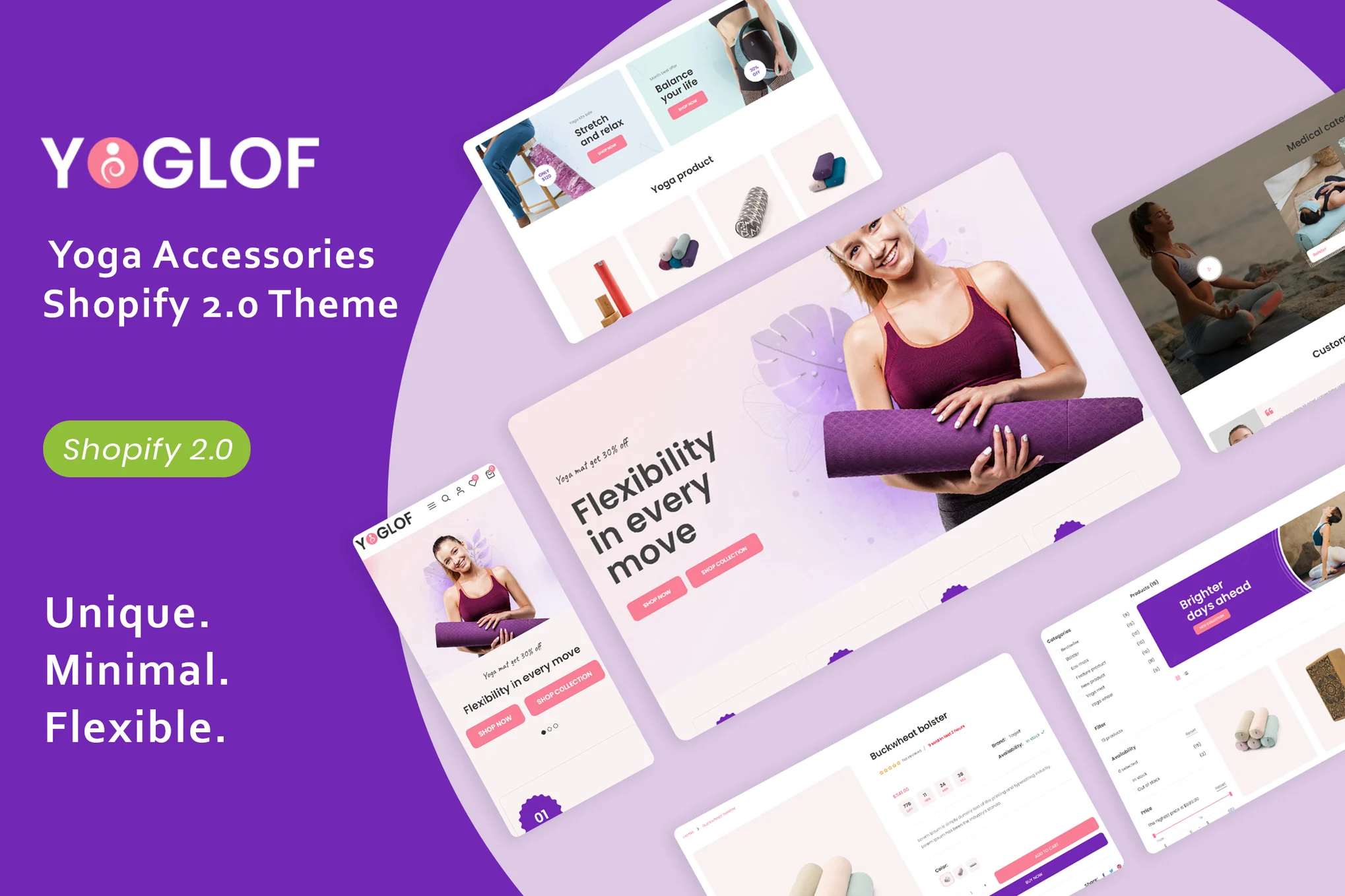 Yogolf Yoga Shopify Theme