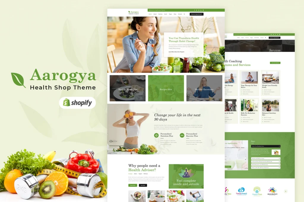 Aarogya Health Care Shopify Theme