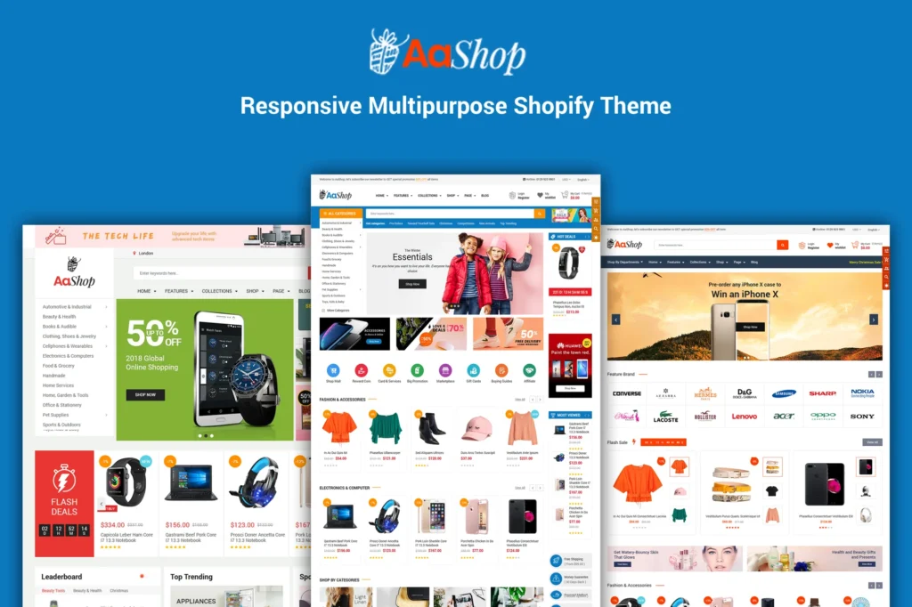 AaShop Multipurpose Shopify Theme
