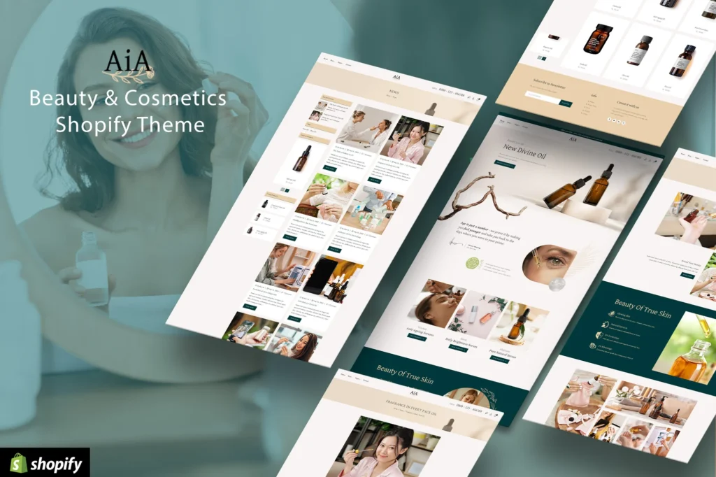 AIA Cosmetics Shopify Theme