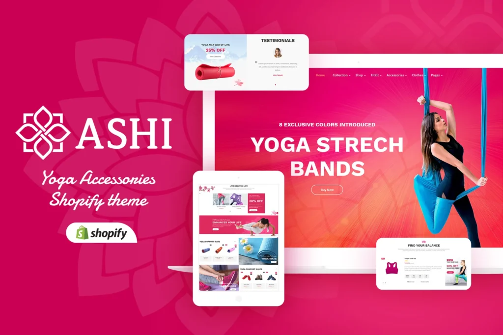 Ashi Yoga Shopify Theme