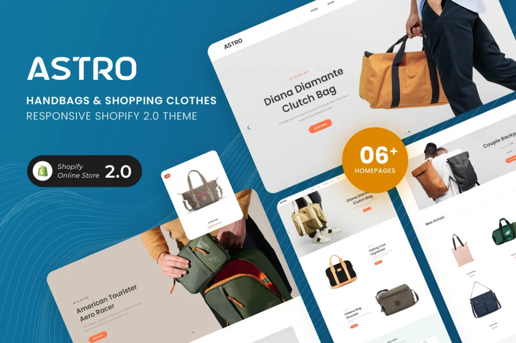 Astro Handbags Shopify Theme