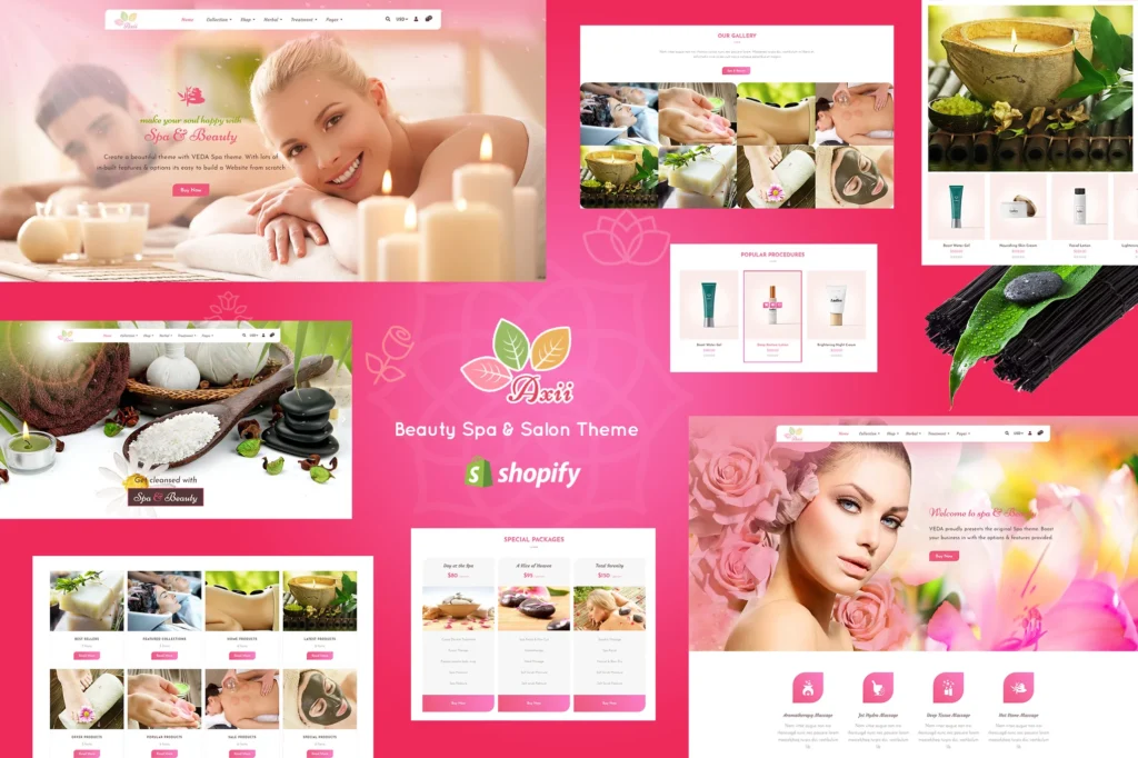 Axii Spa Shopify Theme