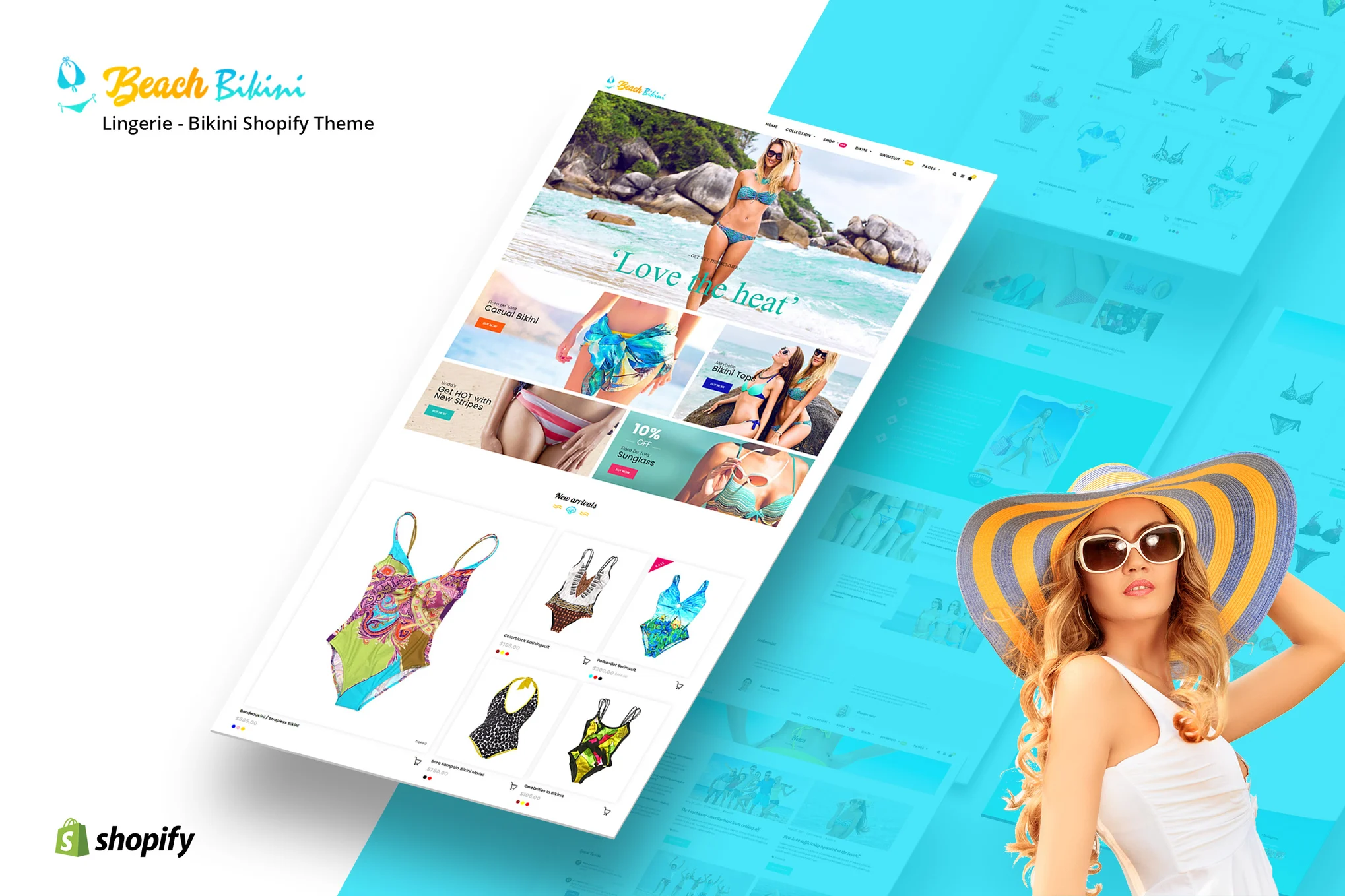 Bikini Beach Shopify Theme