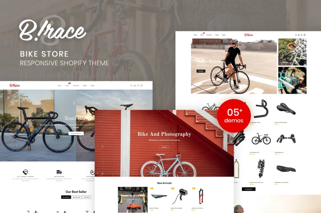 Birace Bike Store Shopify Theme