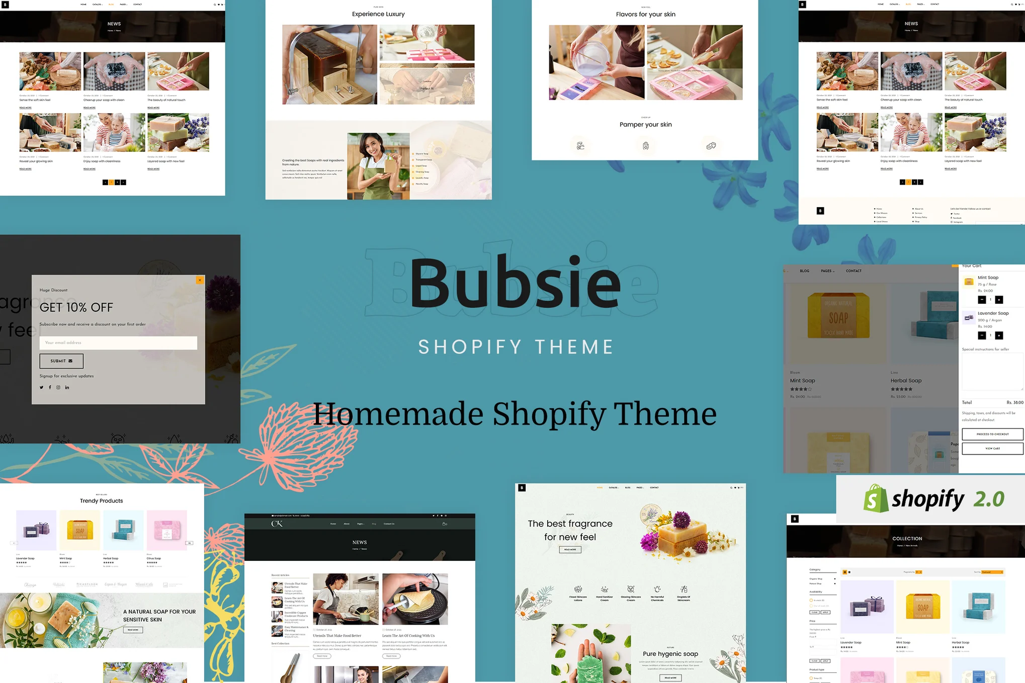 Bubsie Cosmetics Shopify Theme