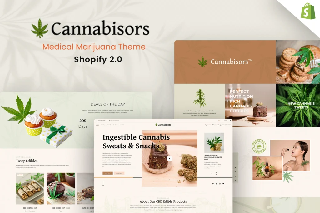 Cannabisors Marijuana Shopify Theme