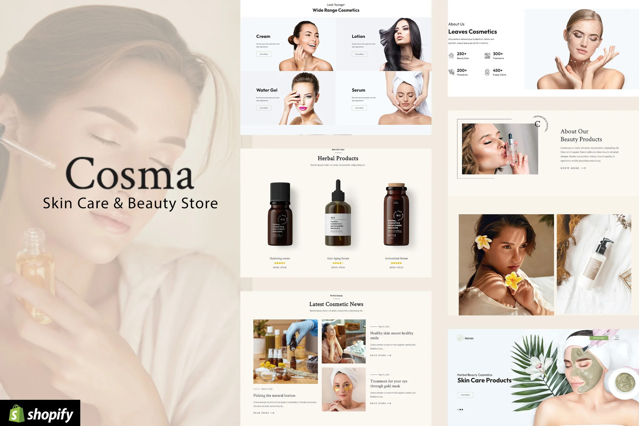 Cosma Cosmetic Shopify Theme