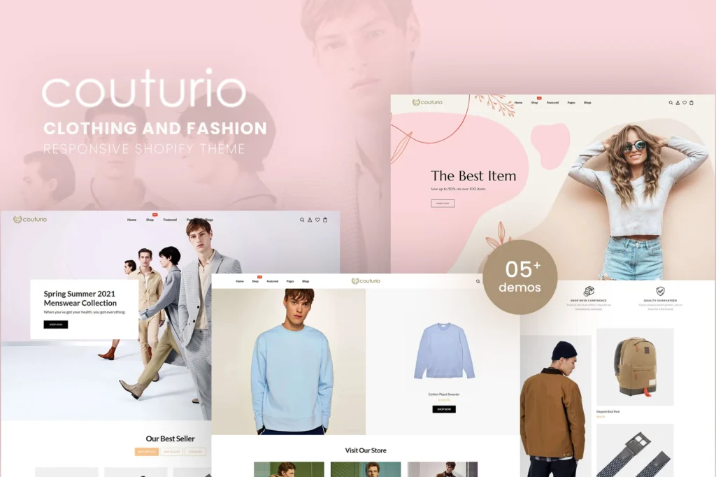Couturio Fashion Shopify Theme