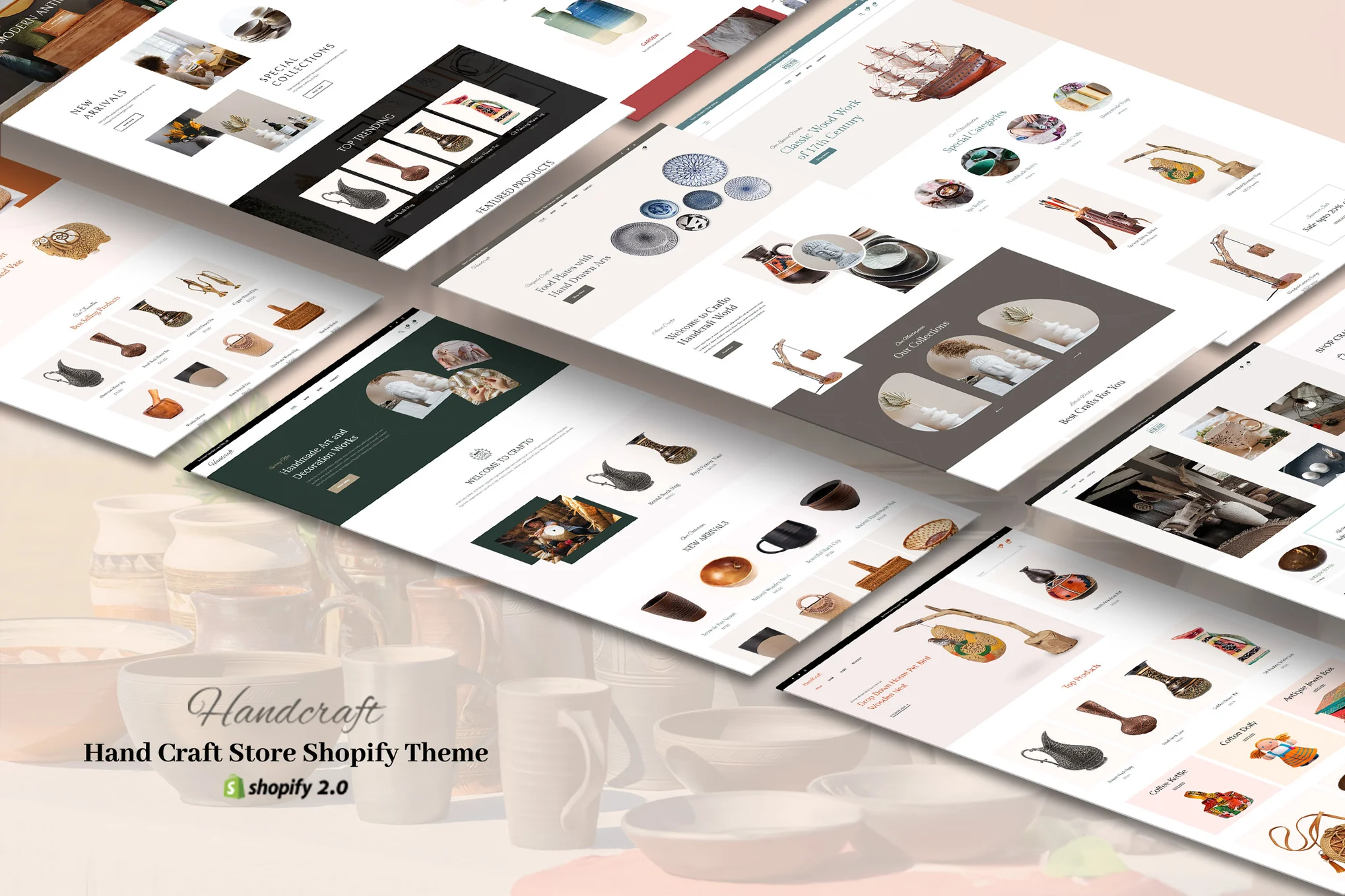 Crafto Handmade Store Shopify Theme