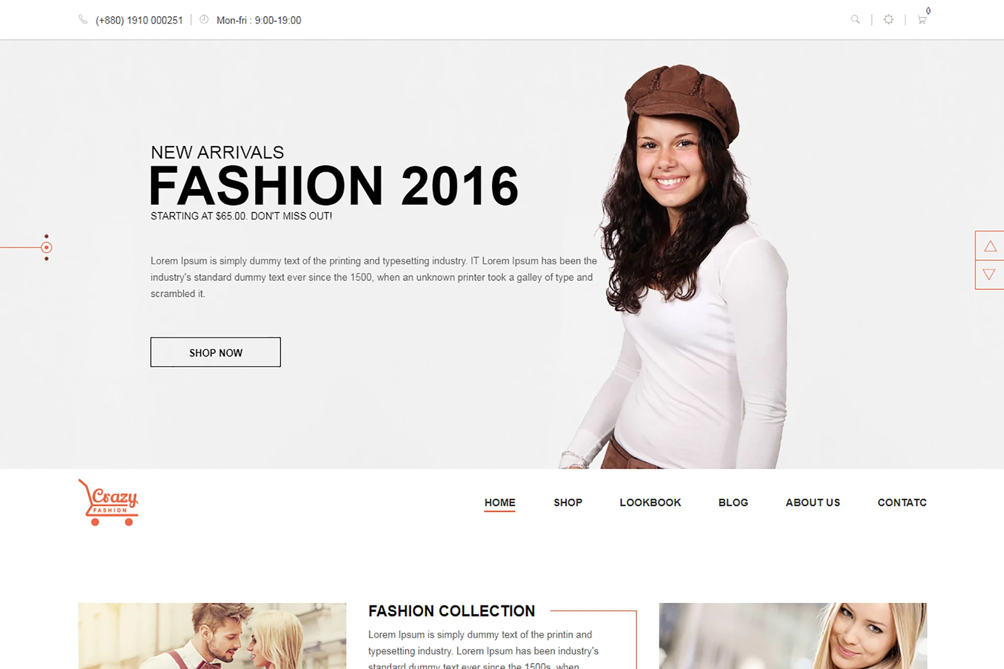Crazy Fashion Shopify Theme