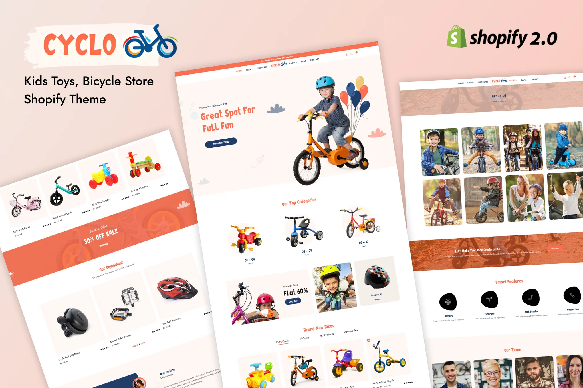 Cyclo Kids Toys Shopify Theme