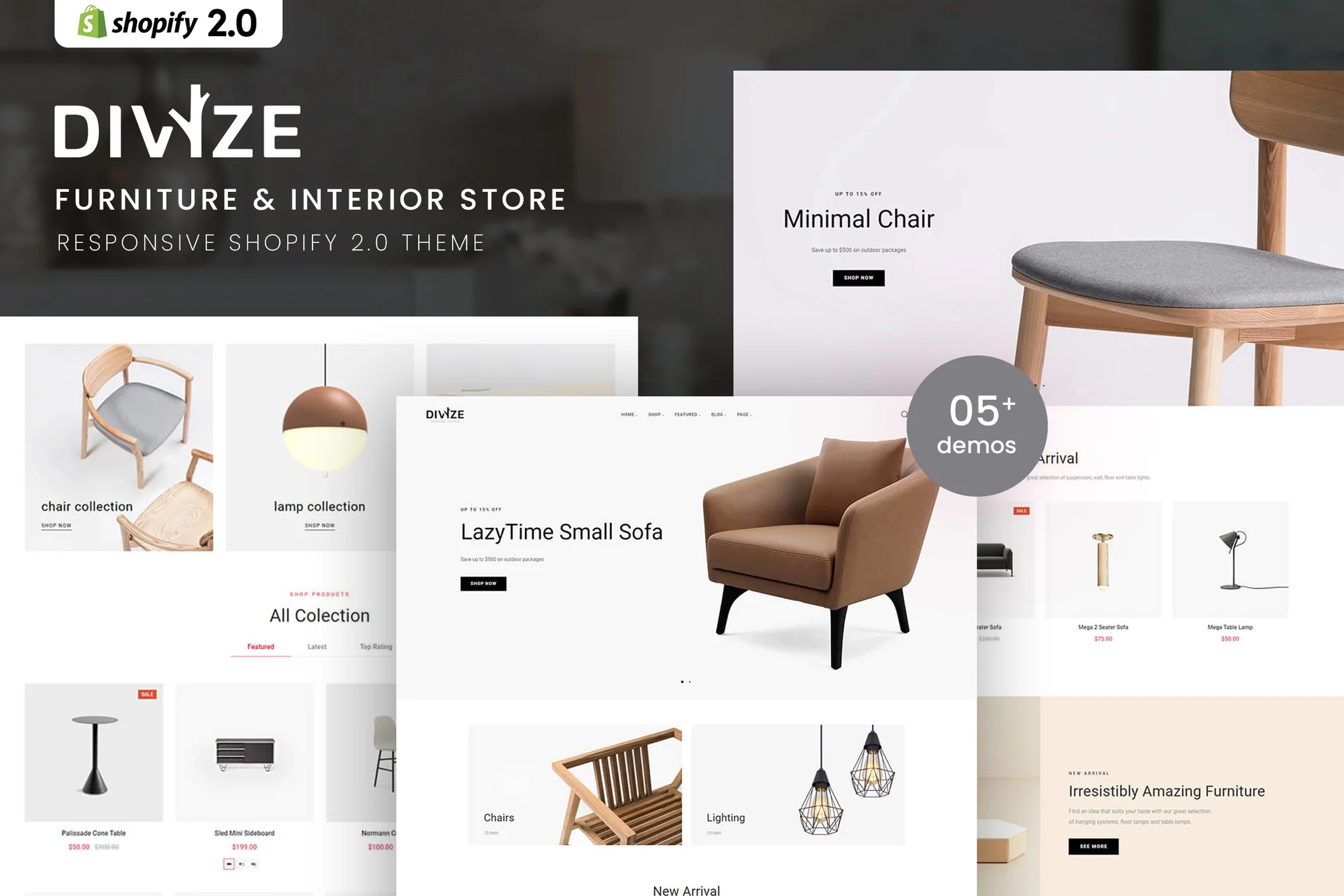 Divize Furniture Shopify Theme