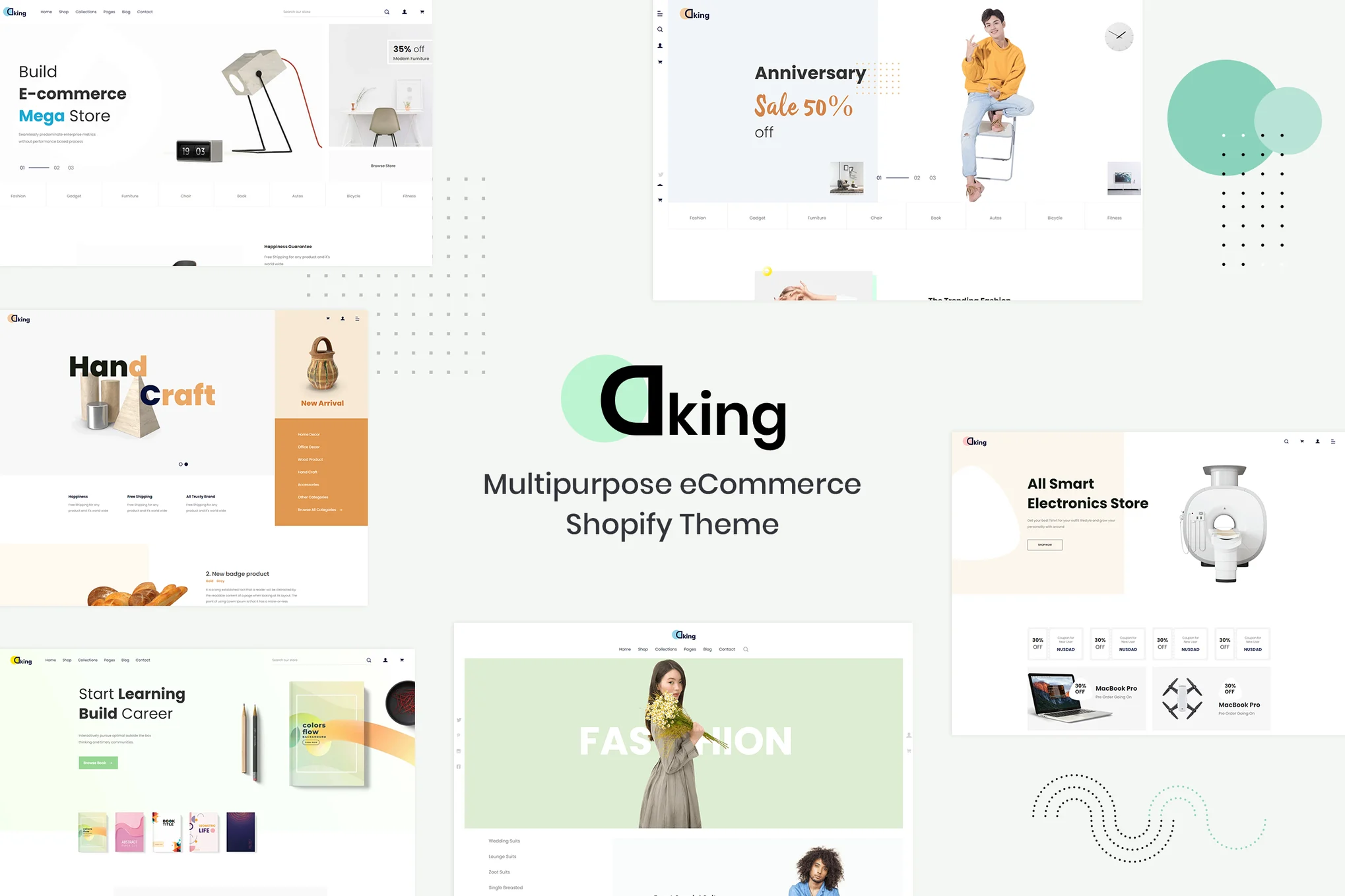 Dking Multipurpose Shopify Theme