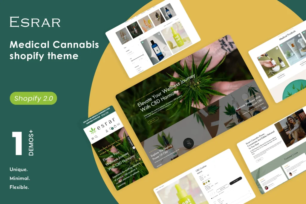 Esrar Cannabis Shopify Theme