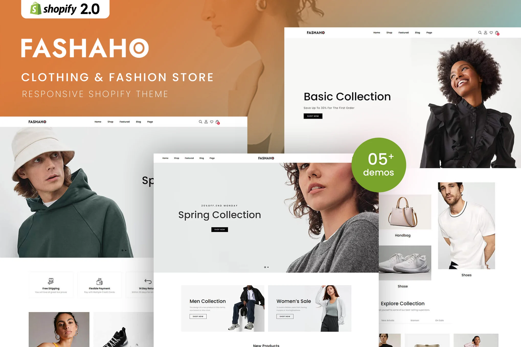 Fashaho Clothing Shopify Theme