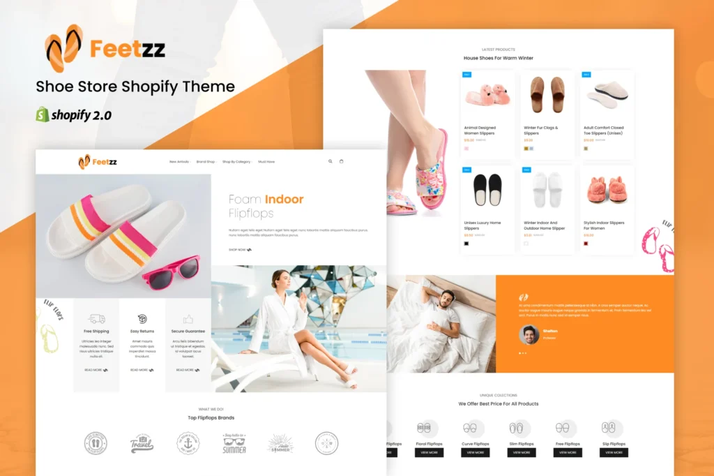 Feetzz Shoe Store Shopify Theme