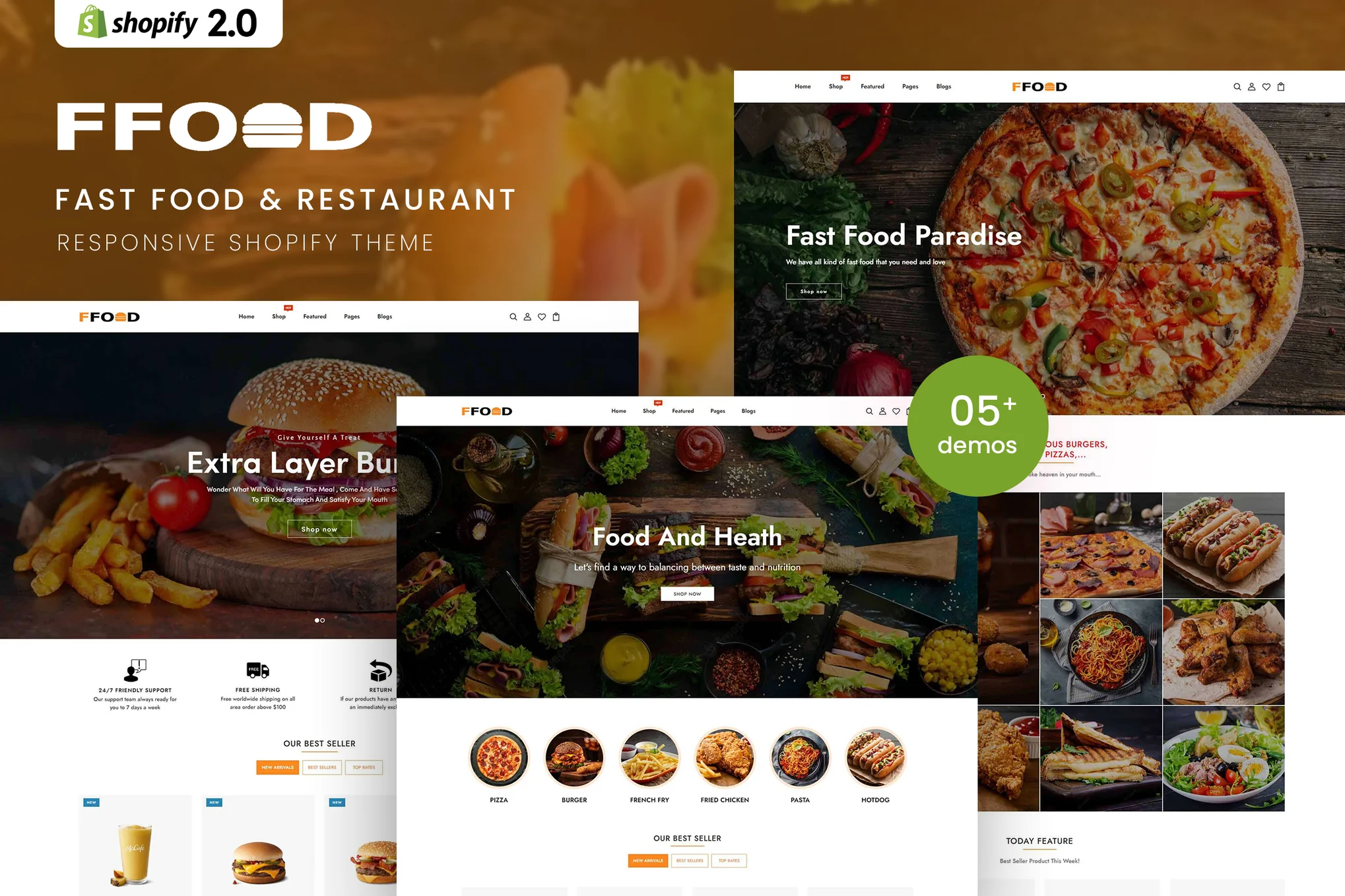 FFood Restaurant Shopify Theme