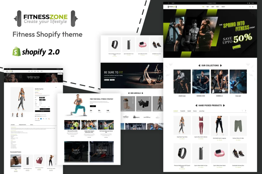 Fitness Zone Shopify Theme