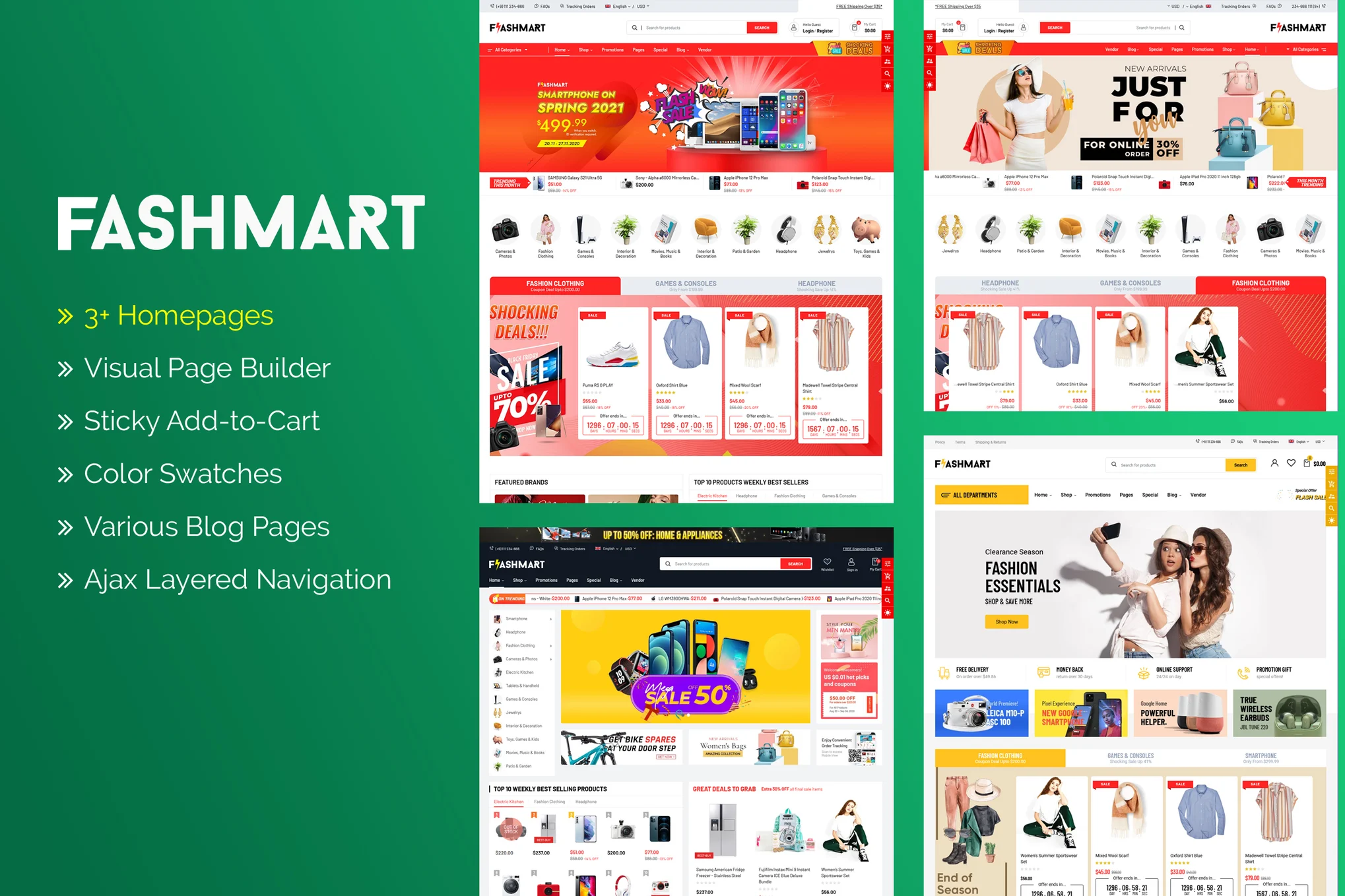 FlashMart Multipurpose Shopify Theme
