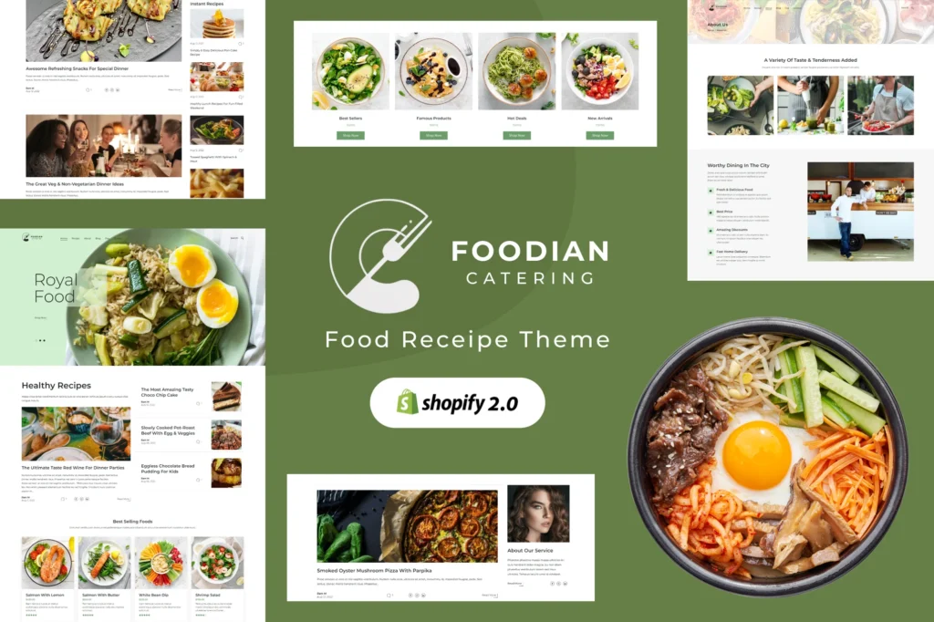 Foodian Food Shopify Theme