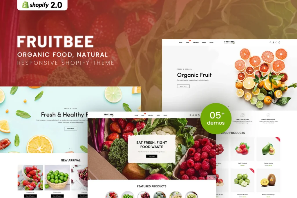 FruitBee Food Shopify Theme