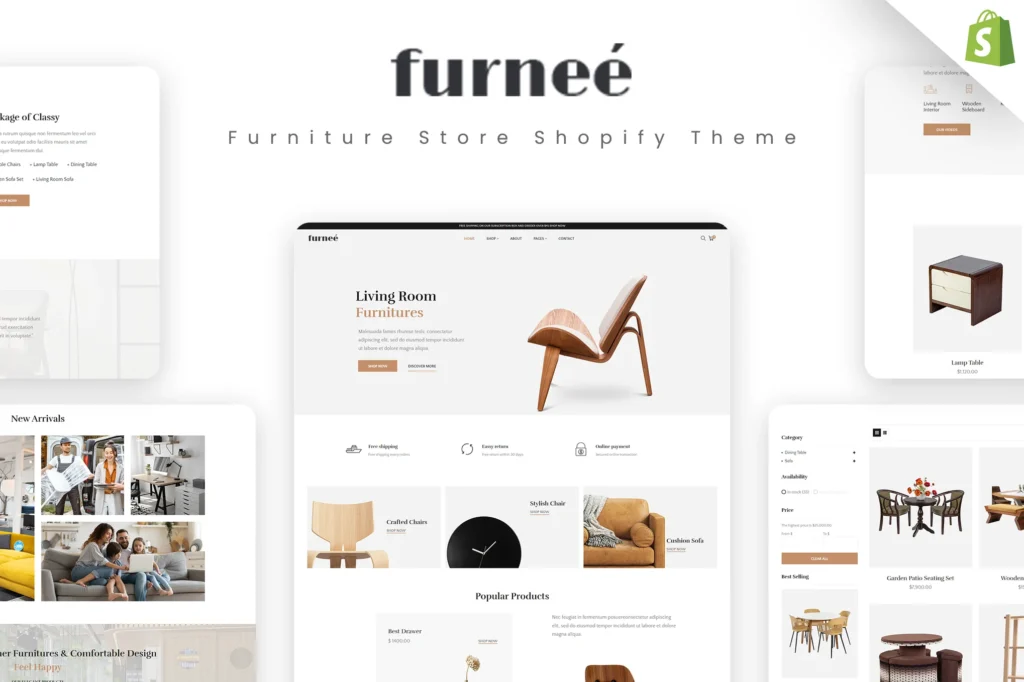 Furnee Furniture Shopify Theme