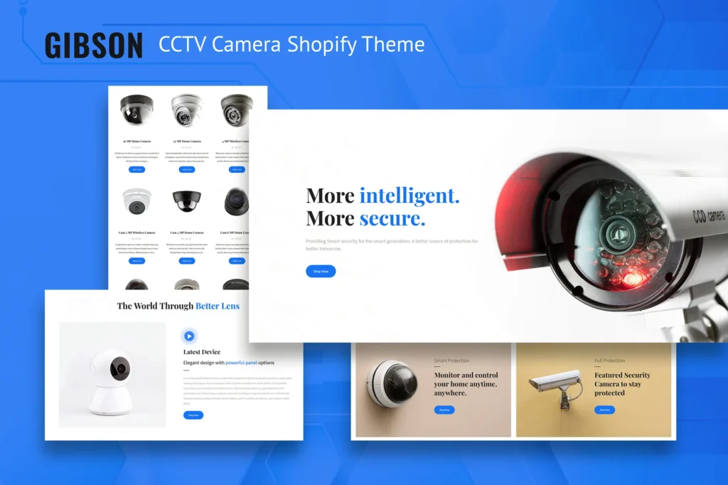 Gibson CCTV Shopify Theme