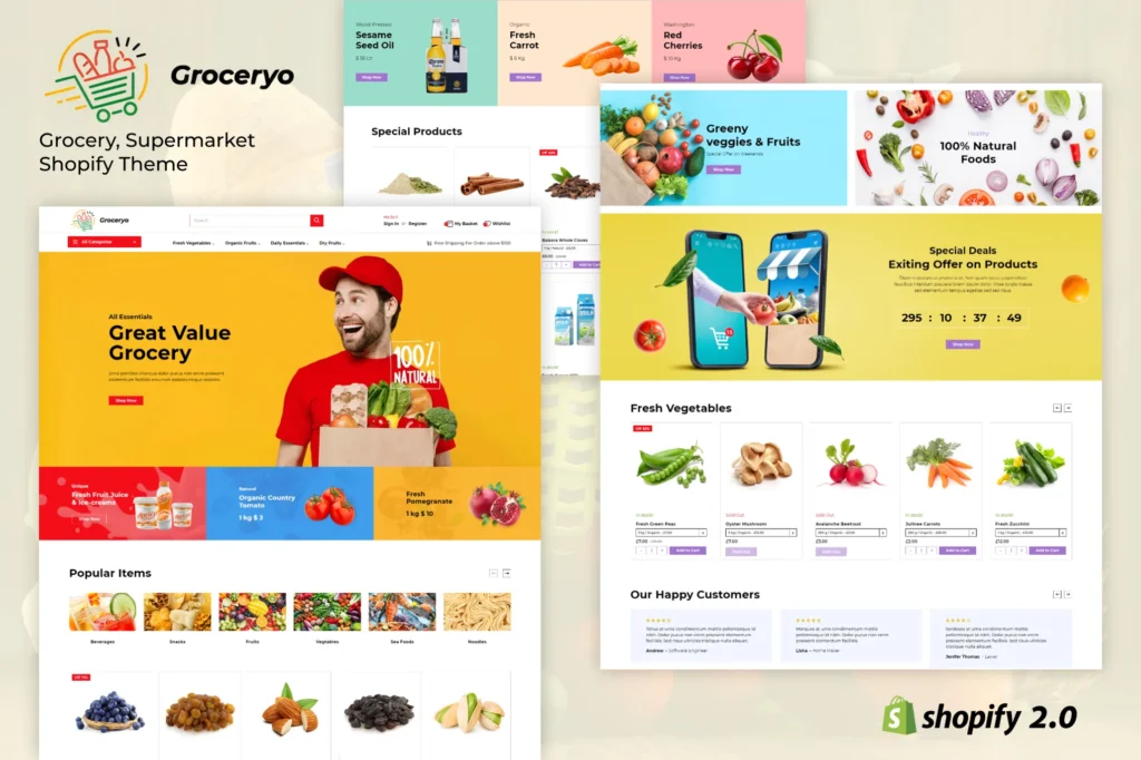 Groceryo Supermarket Shopify Theme