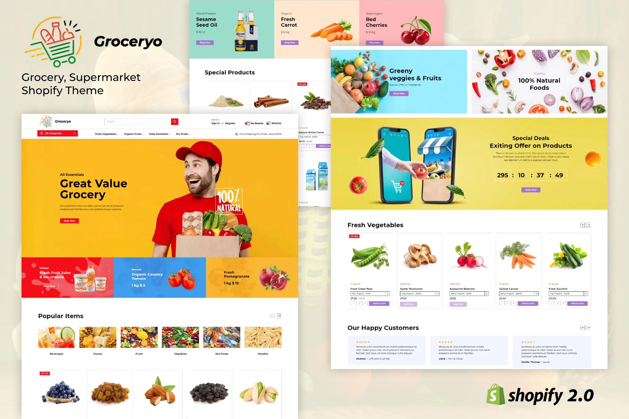 Groceryo Supermarket Shopify Theme